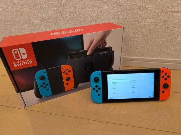 Nintendo Switch ネオンレッドネオンブルー