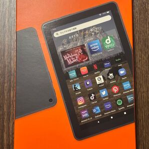★Amazon FireHD8 第12世代 タブレット本体 専用カバー付き★