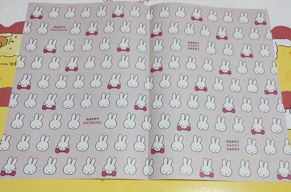 ミッフィー 婚姻届 ゼクシィ 付録 うさぎ miffy シンプル