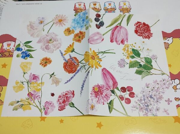 ゼクシィ創刊30周年記念 お花の婚姻届 付録 ヴィンテージ 別添付録