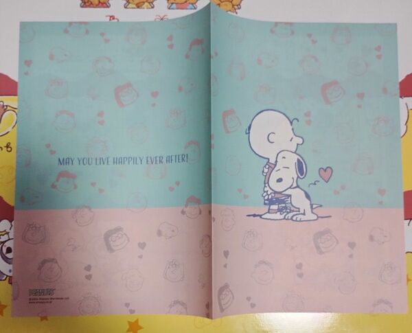 ゼクシィ 婚姻届 スヌーピー SNOOPY PEANUTS 2024 特別付録