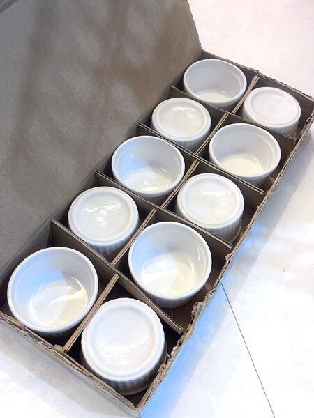 耐熱性陶器スフレ ミニココット 10個セット 新品未使用