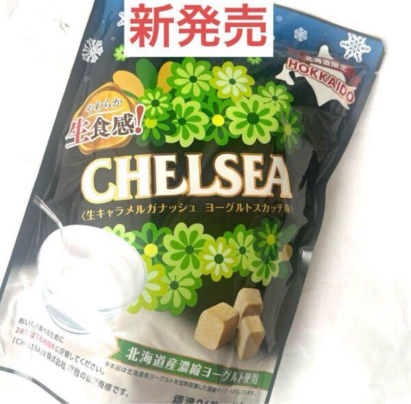 北海道限定 生食感♪♪チェルシー 1袋生キャラメルガナッシュ ヨーグルトスカッチ味