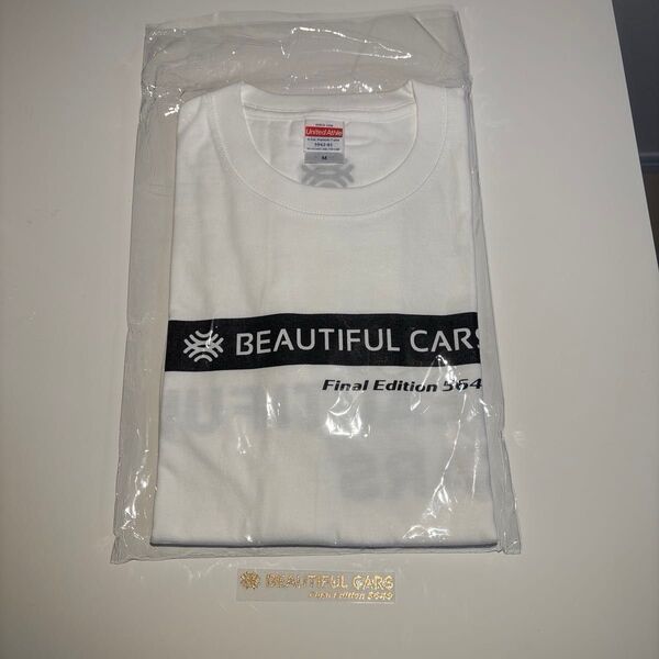 (非売品)ビューティフルカーズ Tシャツ&ゴールドステッカー