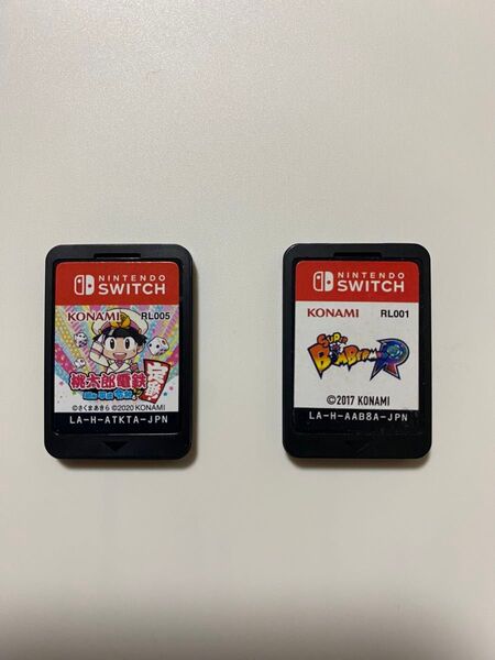 ソフトのみ2個セット Nintendo Switch 桃太郎電鉄 スーパーボンバーマンR