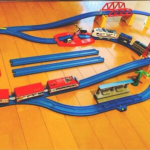 プラレール レイアウト 車両付き