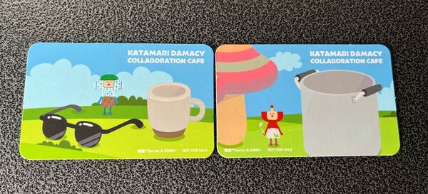 塊魂 コラボカフェ 非売品 ノベルティ つながるマグネットステッカー 2種 ミソ ジュン