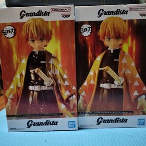 2個セット フィギュア 鬼滅の刃 ナムコ限定品 我妻善逸 ABカラーGrandista