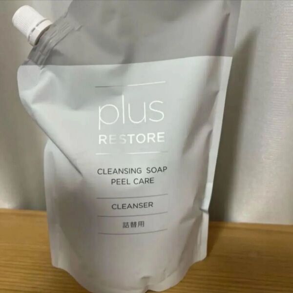 プラスリストア クレンジングソープ泡ピールケア 詰め替え500ml