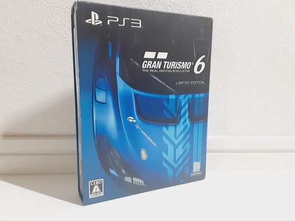 【送料無料】PS3『 グランツーリスモ6 初回限定版 15周年アニバーサリーボックス 』【動作確認済み】