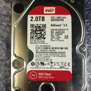 WD Red 2TB NAS用HDD WD20EFRX (不動品)(ジャンク)