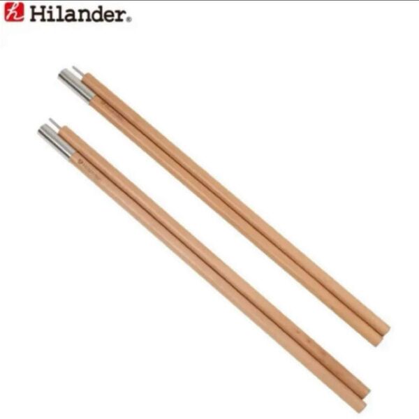 新品★Hilander★ウッドタープポール★木製★ 180サイズ2本セット