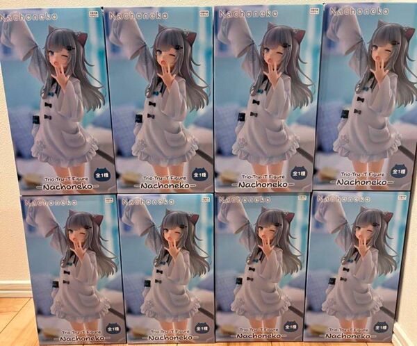 Nachoneko Trio-Try-iT Figure なちょ猫 フィギュア 8個セット