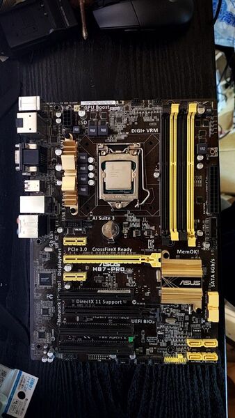 ASUS H87-PRO intel core i7 4790 動作未確認