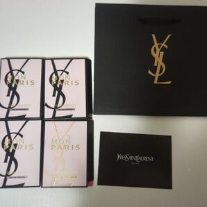 YSLモンパリ3個+モンパリリュミエール1個(ショッパー&カードおまけ)