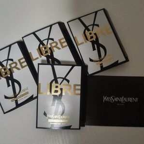 YSL リブレ オーデパルファムアンタンス4個 カードおまけ