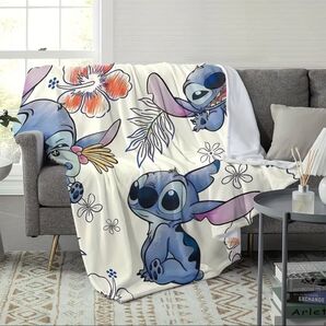 新品未使用 ふわふわブランケット スティッチ ディズニー