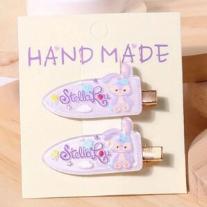 【7/28まで延長!期間限定値下げ! 880→580円】新品未使用 ステラルー ヘアクリップ ディズニー ダッフィー フレンズ