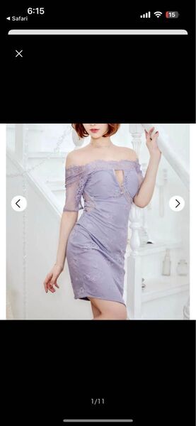 デイジーストア dazzy store L キャバドレス ミニドレス オフショル レース タイトドレス フロントジップ ドレス