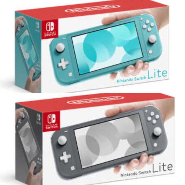 新品 Nintendo Switch Lite ターコイズ グレー セット
