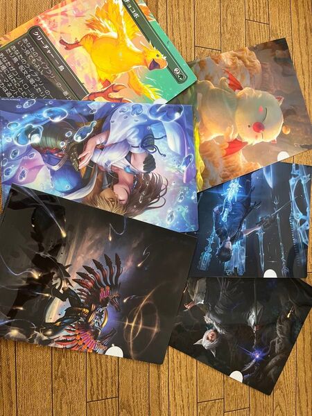 ローソン ファイナルファンタジー クリアファイル6枚+おまけ2枚