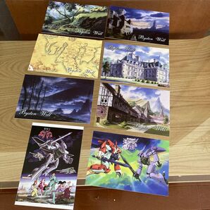 聖戦士ダンバイン 40周年展 バイストンウェル ポストカード8枚セット