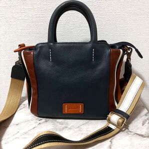 現行・未使用級 Dakota ダコタ リンド レザー 2WAY ショルダーバッグ