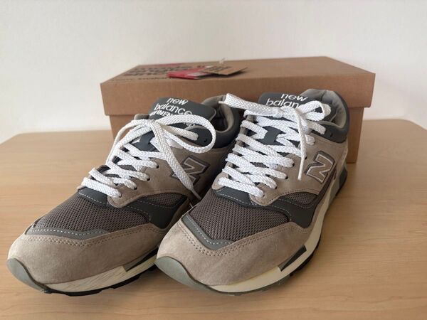ニューバランス newbalance M1500PGL GRAY 美品 28.5cm 購入証明あり made in England