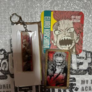 僕のヒーローアカデミア原画展 ヒロアカ原画展 メタルキーホルダーコレクション 切島鋭児郎 アートコースター セット