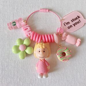 peanuts ならぶんです サリー じゃらじゃらキーホルダー
