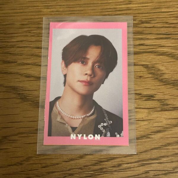 INI 藤牧京介 NYLON 付録 フォトカード トレカ