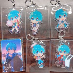すとぷり ころん アクキー アクリルキーホルダー 5点セット