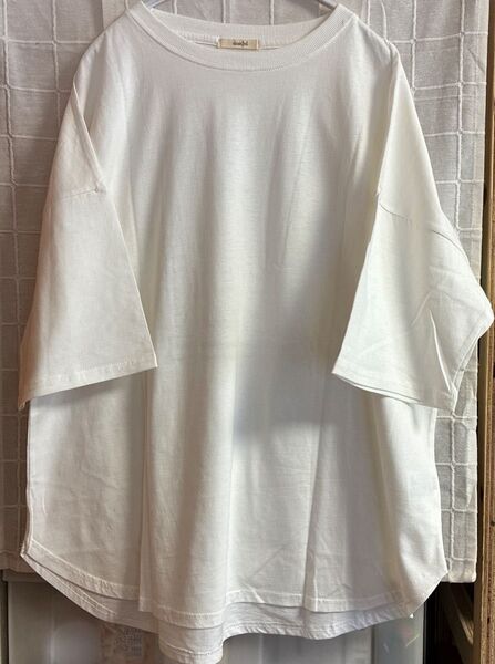 dearful プチプラのあや バックプリント Tシャツ LL