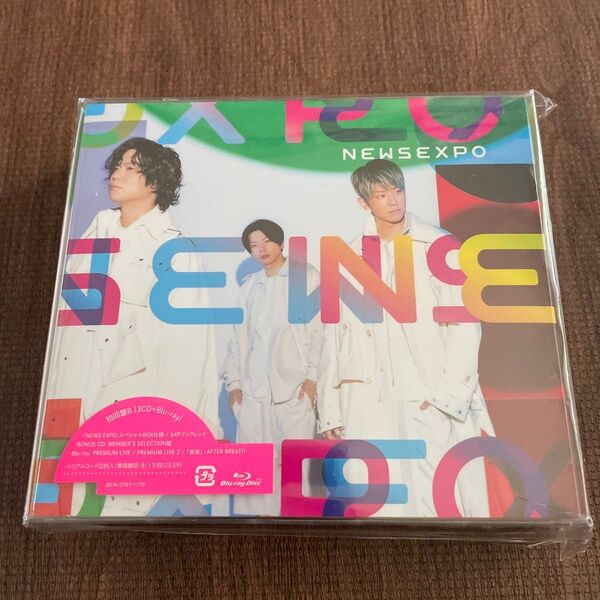 NEWS EXPO 初回盤B Blu-ray付 CD NEWS アルバム