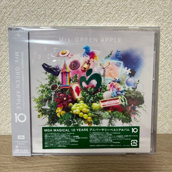 Mrs. GREEN APPLE MGA MAGICAL 10 YEARS ベストアルバム