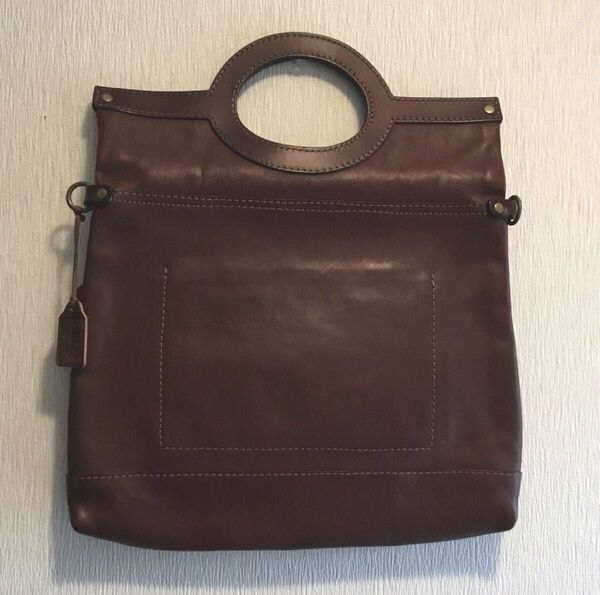 【美品】Herz ヘルツ 2way 肩当てショルダー付きバッグ