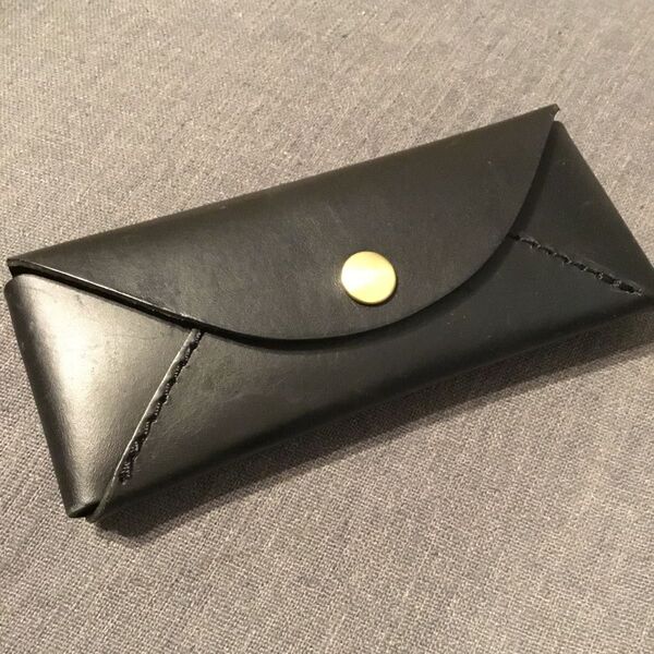 【美品】Herz ヘルツ Wrapペンケース(KP-101) ブラック
