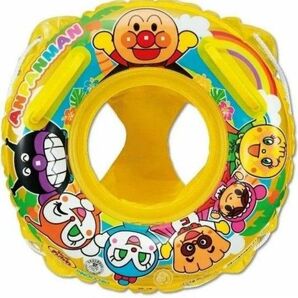 新品 アンパンマン ベビーうきわ 足入れ 浮輪 浮き輪 子供こども うきわ