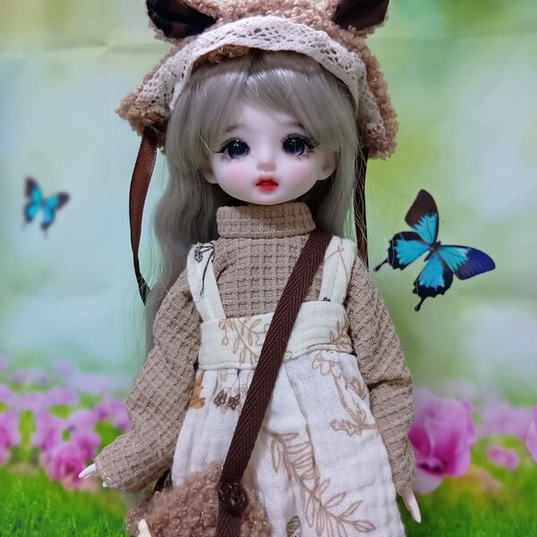 球体関節人形 1/6ドール フルセット 新品 BJD 約30㎝ 美少女 着せ替え人形