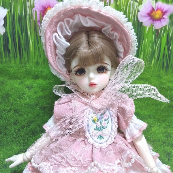 球体関節人形 1/6ドール フルセット 新品 BJD 約28㎝ 美少女 着せ替え人形