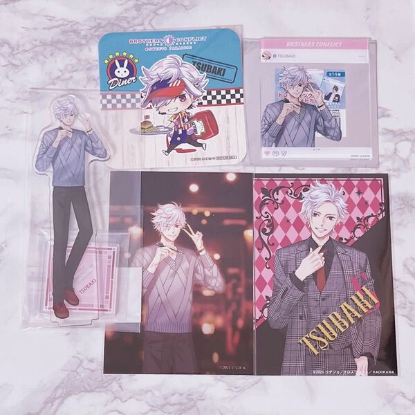 朝日奈椿 アクリルスタンド ブロマイド フォトカード コースター ブラコン BROTHERS CONFLICT