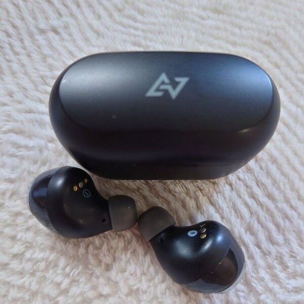 AVIOT TE-D01v ワイヤレスイヤホン USED美品 ノイズキャンセリング ANC 外音取込 防滴 IPX4 アビオット