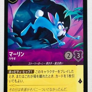 ディズニーロルカナ マーリン ホイル レア スリーブ保管