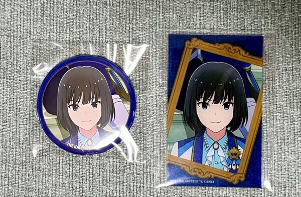 アイドルマスターSideM 10thプロミ幕張 開催記念グッズ インテリ 神楽麗 缶バッジ クリアカードセット