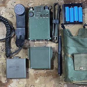 実物 米軍用無線機 Magnavox製 RT-1547/PRC-126 1986年製 動作品 セット 貴重品 US ARMY