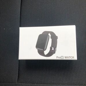 Pro W WATCH スマートウォッチ ブラック 未使用