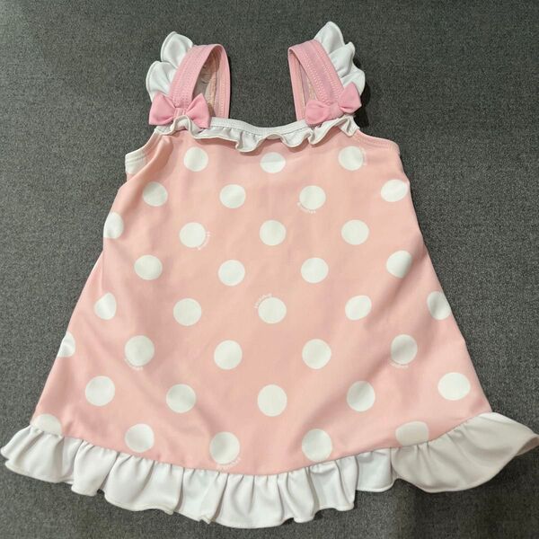 branshes 80cm 水着 ベビー 赤ちゃん キッズ 水着 ワンピース ワンピース水着 女の子 スイムウェア 子供 ピンク