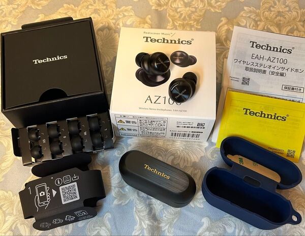 Technics EAH-AZ100-K ブラック テクニクス ワイヤレスイヤホン Panasonic パナソニック