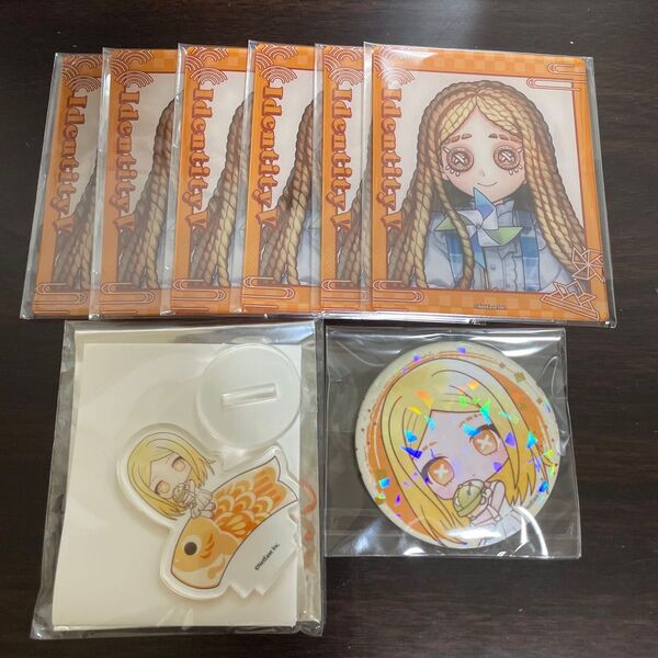 第五人格 タワレコ カフェ アクリルカード アクカ 少女 アクキー アクスタ アクリルスタンド
