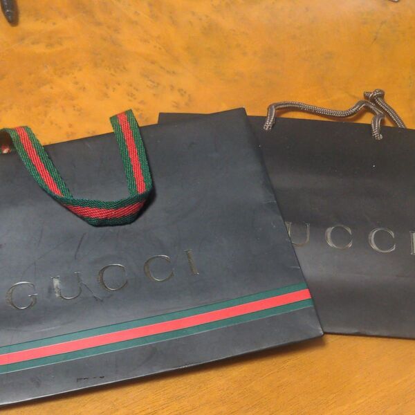 GUCCI ショッパー2点セット 紙袋